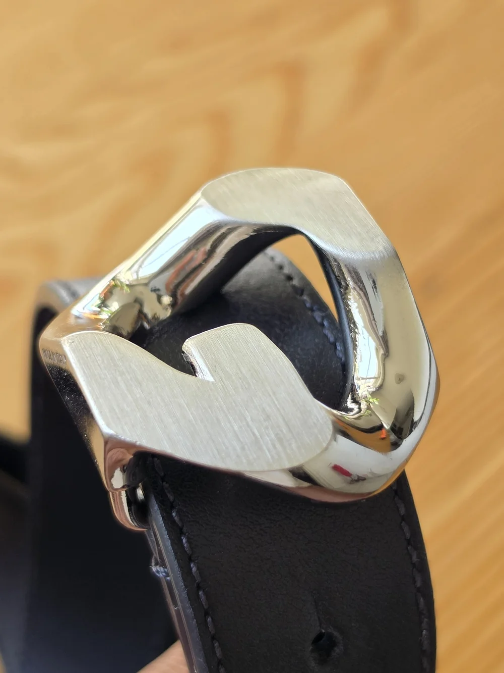 Givenchy G-Chain Leather Belt